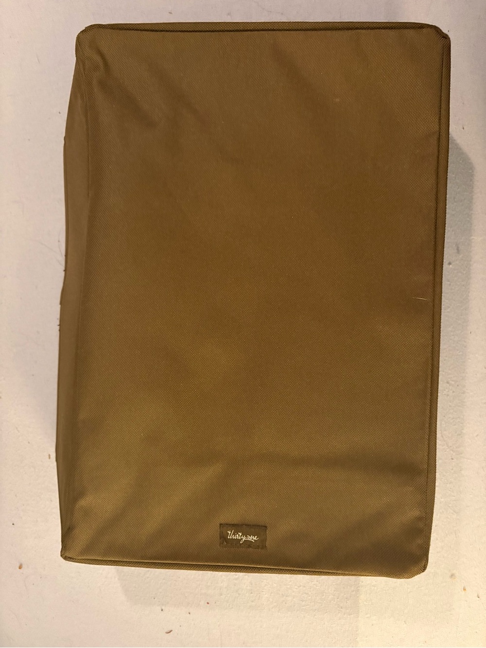 thirty-one brown rectangular bin cover